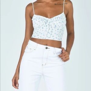 PAMELIA TOP FLORAL - princess polly